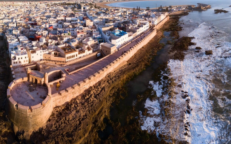 Couple enjoying Paris with Eiffel Tower