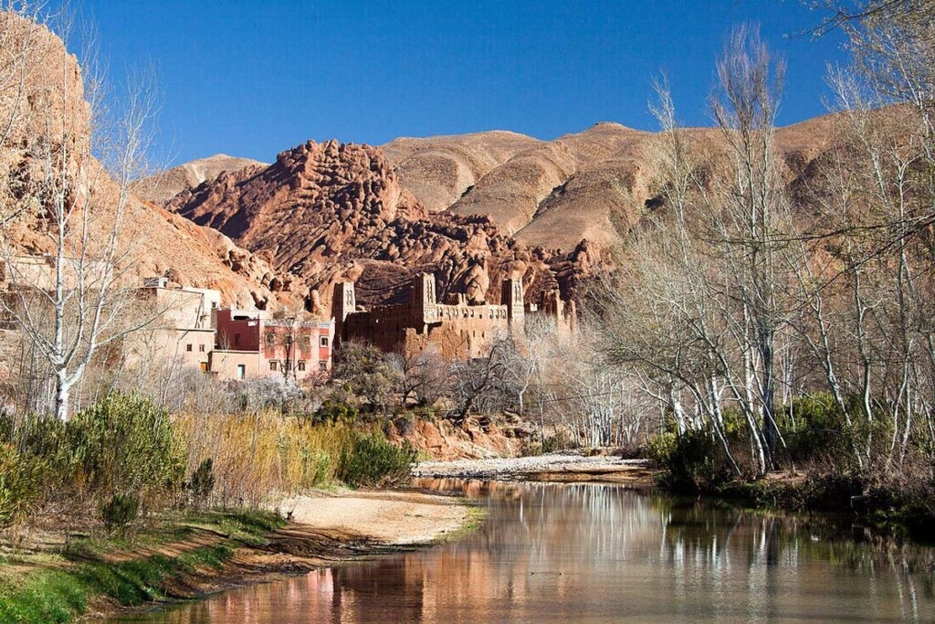 Couple enjoying Paris with Eiffel Tower