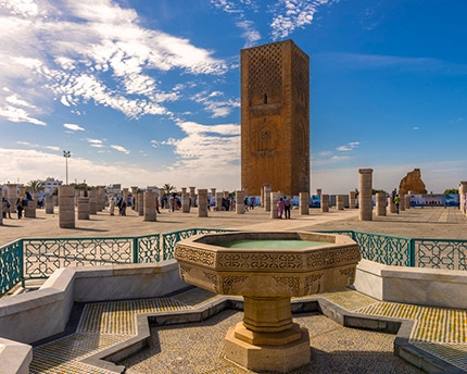 Couple enjoying Paris with Eiffel Tower