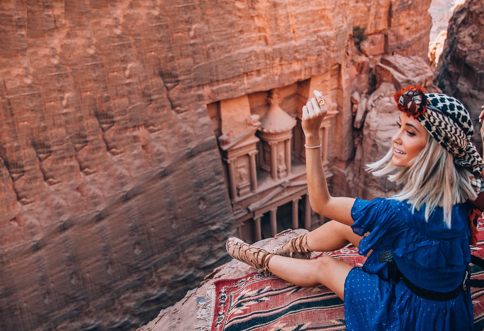 Couple enjoying Paris with Eiffel Tower